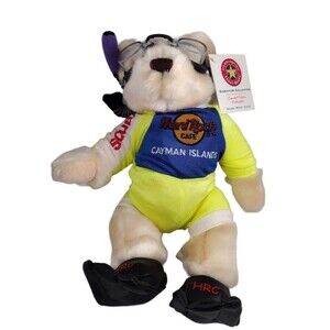 Cayman Island Hard Rock Cafe Scuba Diver Teddy Bear Herrington #38 Limited